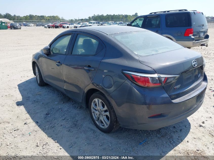 2016 Scion Ia VIN: 3MYDLBZV7GY115893 Lot: 39002975