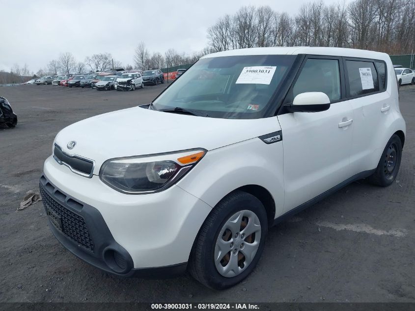 KNDJN2A20F7129857 | 2015 KIA SOUL