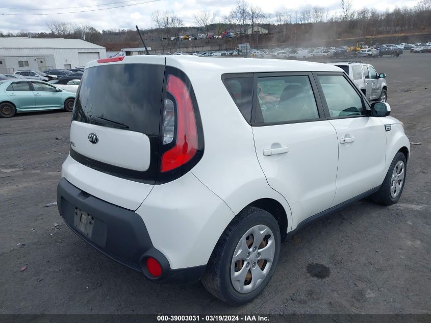 KNDJN2A20F7129857 | 2015 KIA SOUL