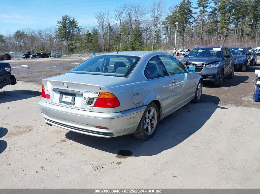 WBABM3347YJN87376 | 2000 BMW 323CI