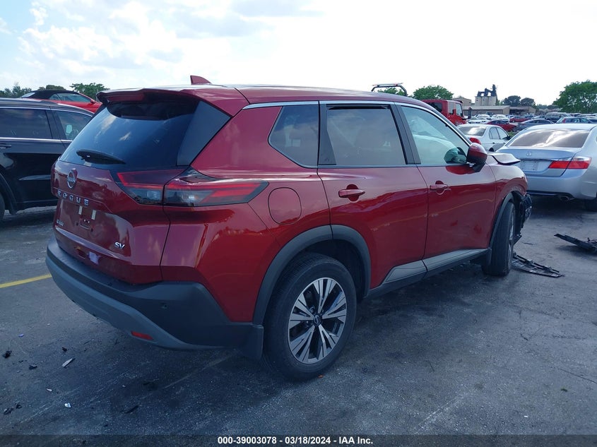 VIN 5N1BT3BA3PC816003 2023 NISSAN ROGUE SV FWD