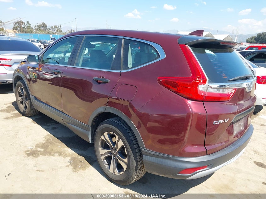 VIN 7FARW5H30HE006559 2017 HONDA CR-V LX