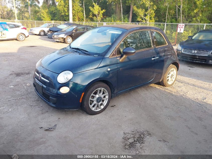 3C3CFFDR0DT688991 | 2013 FIAT 500C