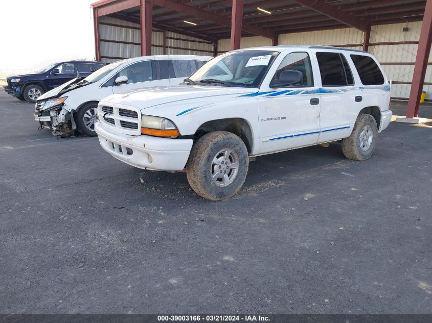 1B4HS28Z81F604404 2001 Dodge Durango Slt