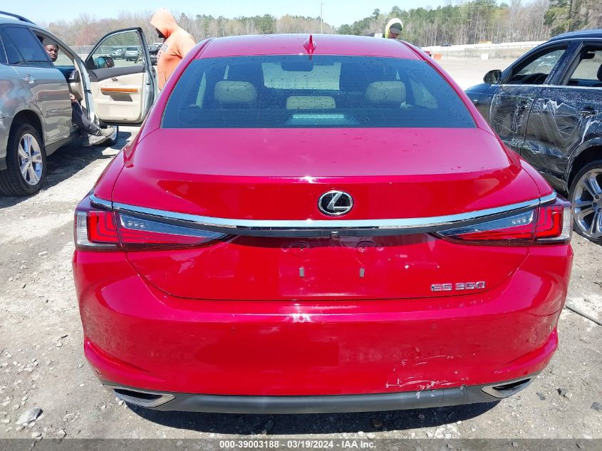 2019 Lexus Es 350 VIN: 58ABZ1B10KU049967 Lot: 39003188