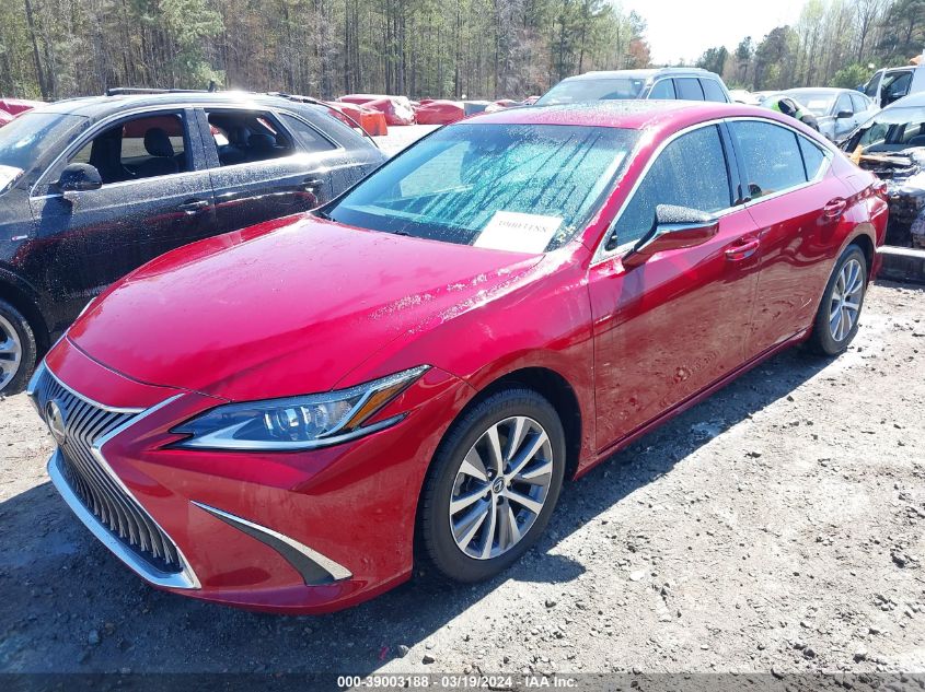 VIN 58ABZ1B10KU049967 2019 LEXUS ES 350