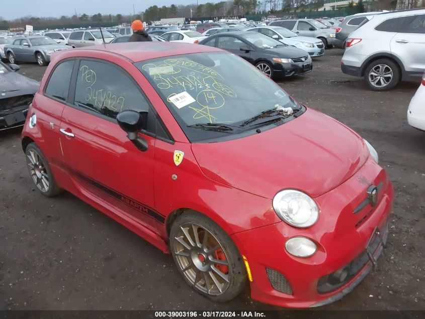 2015 Fiat 500 Abarth VIN: 3C3CFFFH3FT603679 Lot: 39003196