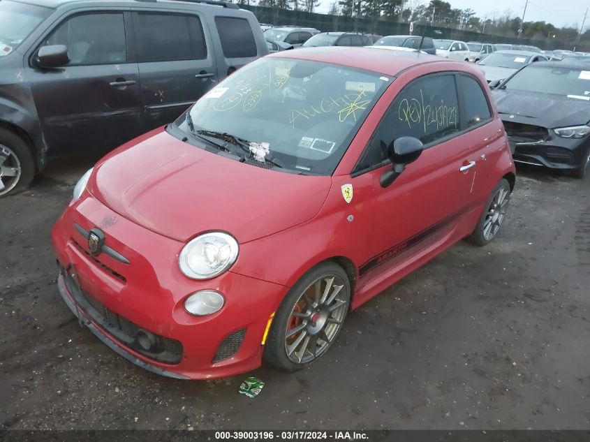 2015 Fiat 500 Abarth VIN: 3C3CFFFH3FT603679 Lot: 39003196