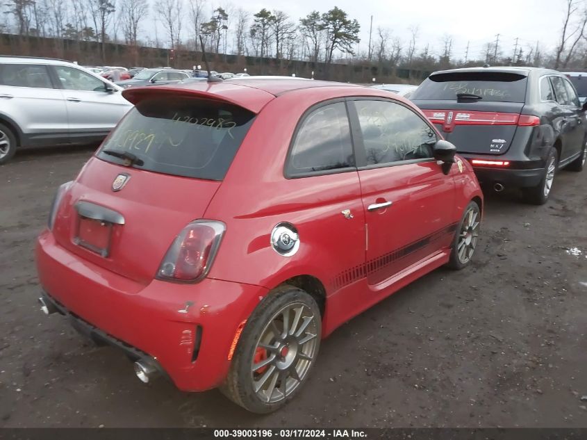 2015 Fiat 500 Abarth VIN: 3C3CFFFH3FT603679 Lot: 39003196