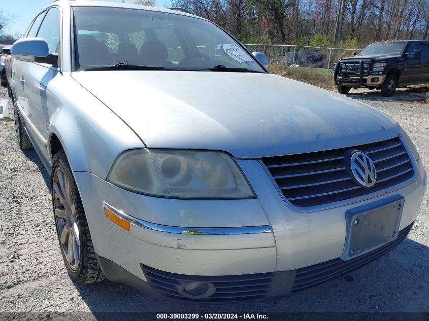 WVWVD63B84E232168 | 2004 VOLKSWAGEN PASSAT