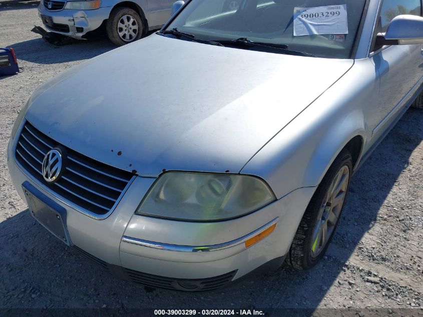 WVWVD63B84E232168 | 2004 VOLKSWAGEN PASSAT