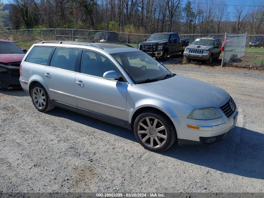 WVWVD63B84E232168 | 2004 VOLKSWAGEN PASSAT