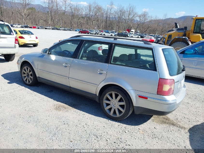 WVWVD63B84E232168 | 2004 VOLKSWAGEN PASSAT