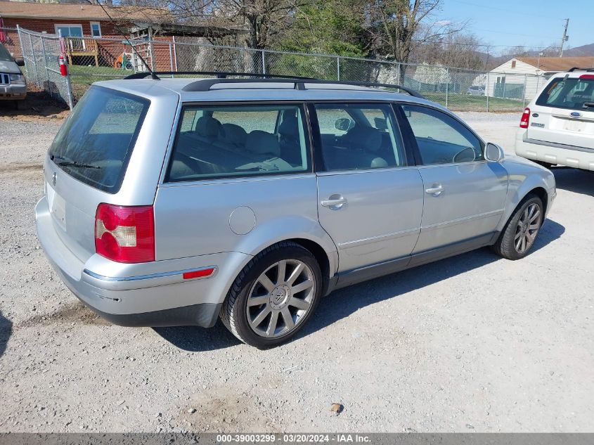 WVWVD63B84E232168 | 2004 VOLKSWAGEN PASSAT