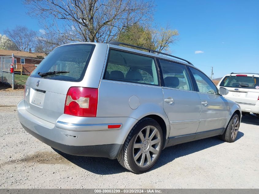 WVWVD63B84E232168 | 2004 VOLKSWAGEN PASSAT