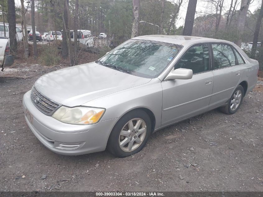 4T1BF28B44U371536 | 2004 TOYOTA AVALON