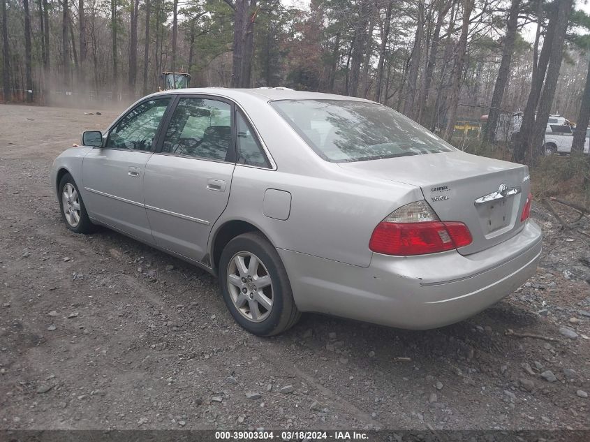 4T1BF28B44U371536 | 2004 TOYOTA AVALON