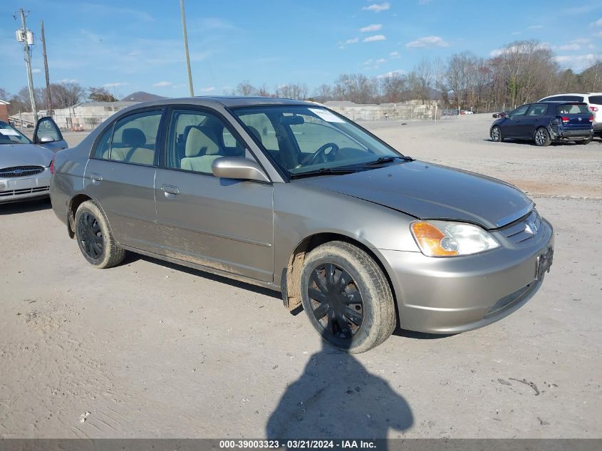 2HGES26833H571668 | 2003 HONDA CIVIC