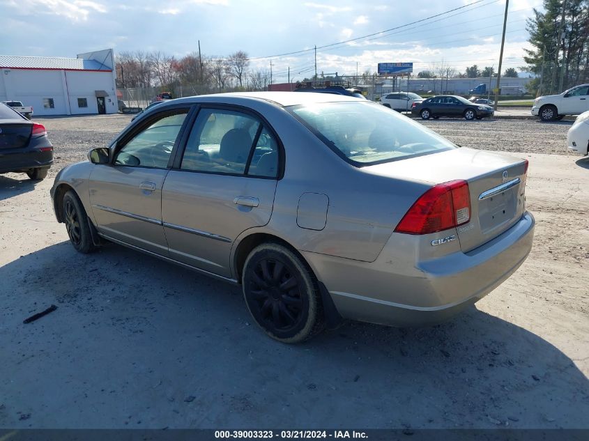 2HGES26833H571668 | 2003 HONDA CIVIC