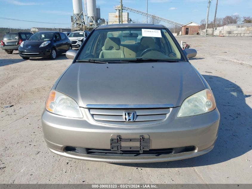 2HGES26833H571668 | 2003 HONDA CIVIC