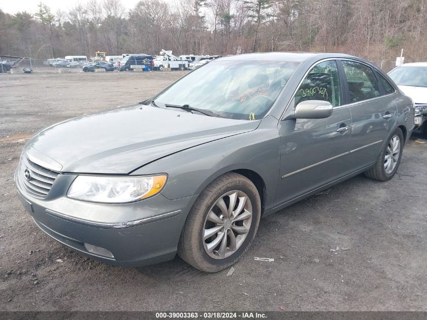 2008 Hyundai Azera Limited VIN: KMHFC46F38A253318 Lot: 39003363