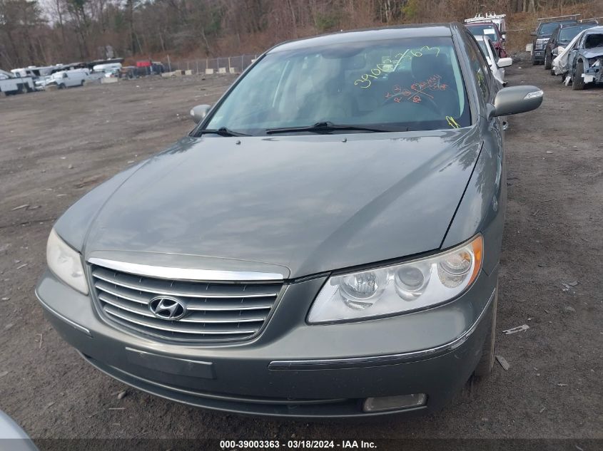 2008 Hyundai Azera Limited VIN: KMHFC46F38A253318 Lot: 39003363