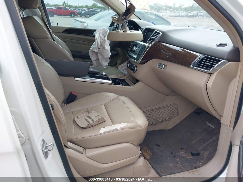 2013 MERCEDES-BENZ ML 350 350 - 4JGDA5JB9DA177105