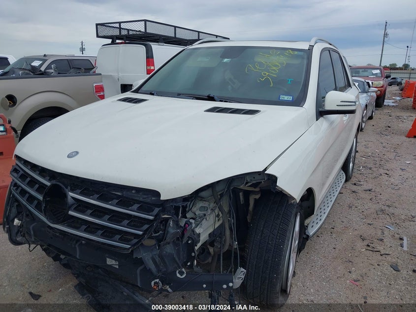 2013 MERCEDES-BENZ ML 350 350 - 4JGDA5JB9DA177105