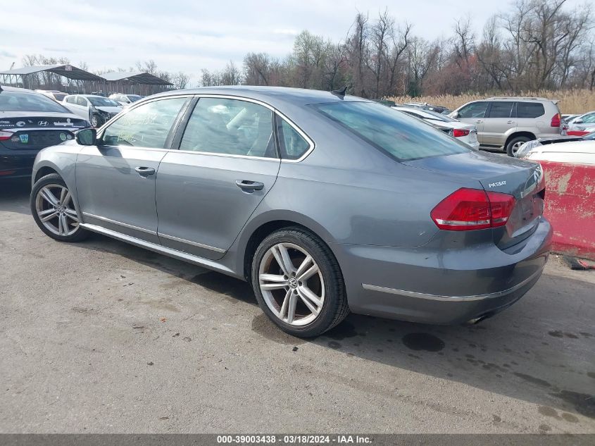 1VWBN7A3XDC125214 | 2013 VOLKSWAGEN PASSAT