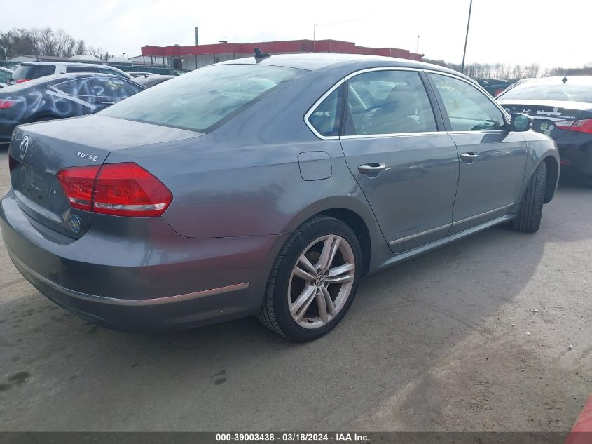 1VWBN7A3XDC125214 | 2013 VOLKSWAGEN PASSAT