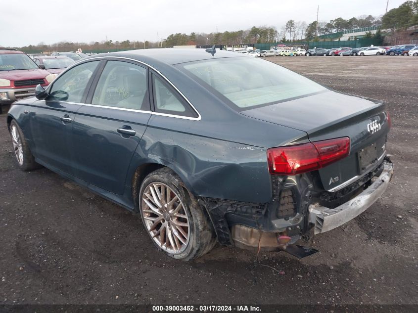 2016 Audi A6 3.0T Premium Plus VIN: WAUFGAFC2GN053841 Lot: 39003452