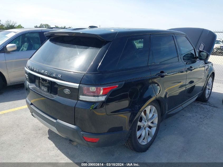 2014 Land Rover Range Rover Sport 3.0L V6 Supercharged Hse VIN: SALWR2WF0EA317620 Lot: 39003614