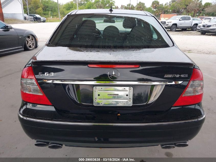 WDBUF77X58B233141 | 2008 MERCEDES-BENZ E 63 AMG