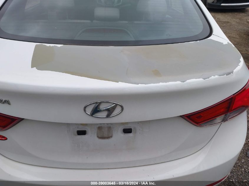 5NPDH4AE3GH792198 2016 Hyundai Elantra Se