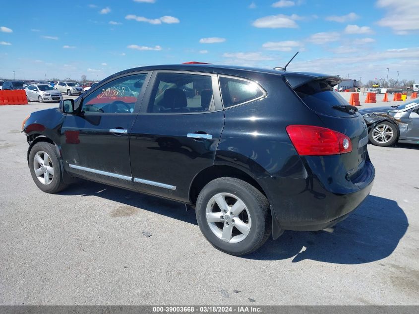 2013 Nissan Rogue S VIN: JN8AS5MV3DW661157 Lot: 39003668