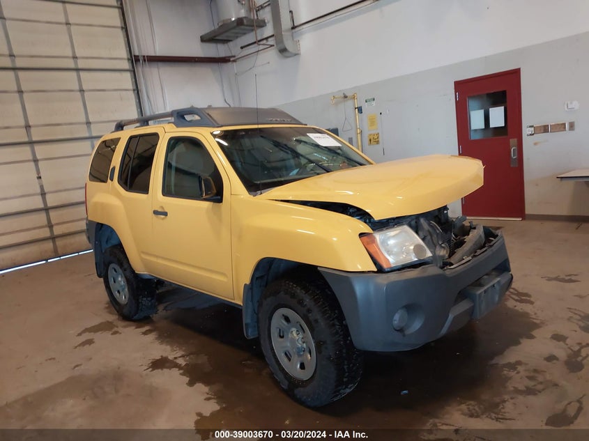 2008 Nissan Xterra X VIN: 5N1AN08WX8C516516 Lot: 39003670