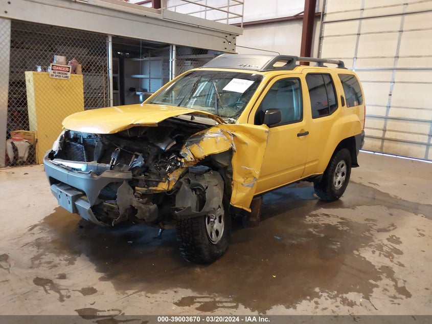2008 Nissan Xterra X VIN: 5N1AN08WX8C516516 Lot: 39003670