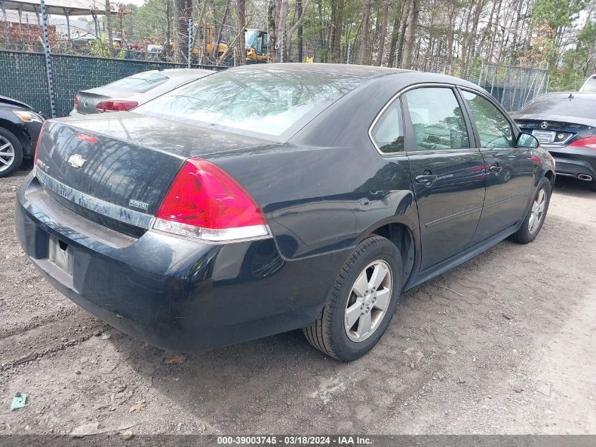 2G1WB5EK6A1199145 | 2010 CHEVROLET IMPALA