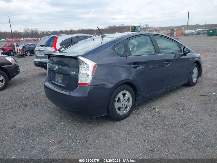 JTDKN3DUXA0051449 | 2010 TOYOTA PRIUS