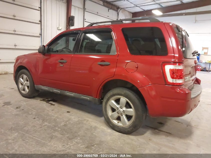 2011 Ford Escape Xlt VIN: 1FMCU0DGXBKB51228 Lot: 39003769