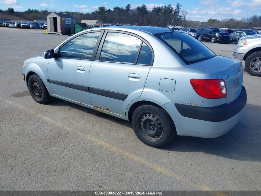 2006 Kia Rio Lx VIN: KNADE123766094753 Lot: 39003822