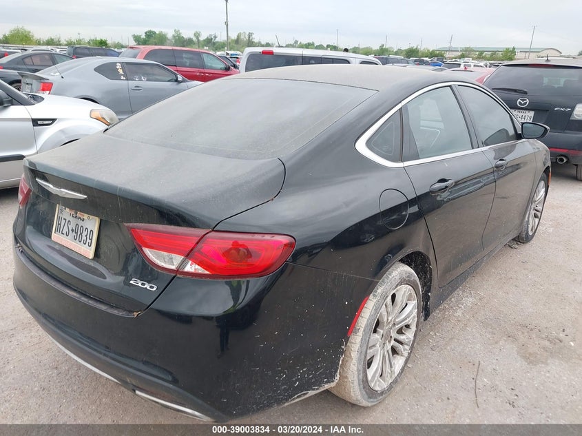 2016 CHRYSLER 200 LIMITED - 1C3CCCAG7GN119389