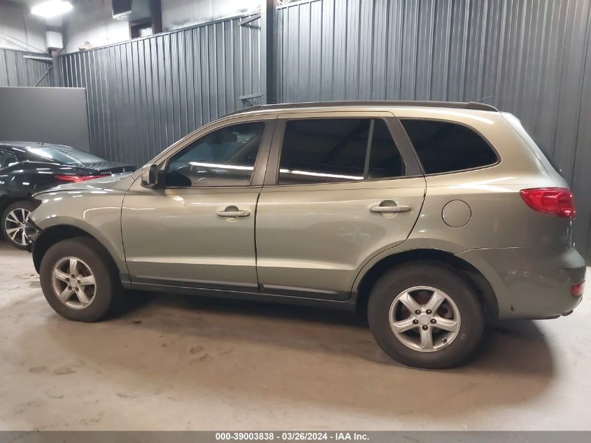 2008 Hyundai Santa Fe Gls VIN: 5NMSG13D68H227908 Lot: 39003838