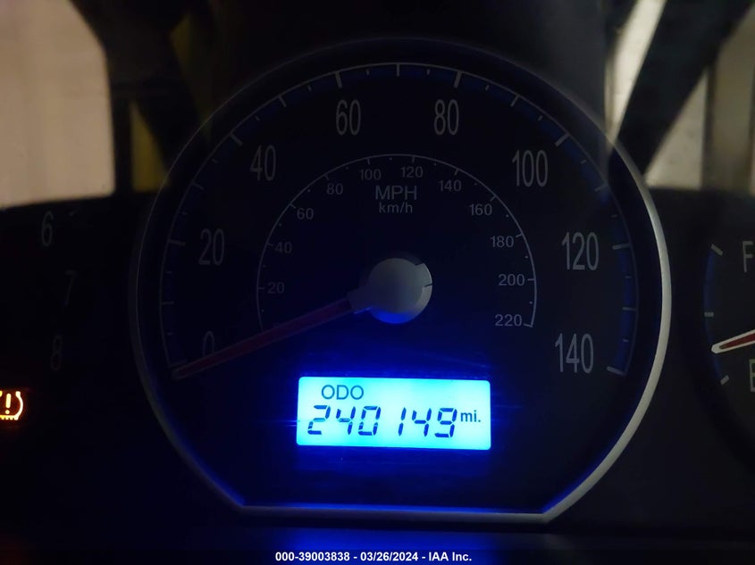 2008 Hyundai Santa Fe Gls VIN: 5NMSG13D68H227908 Lot: 39003838