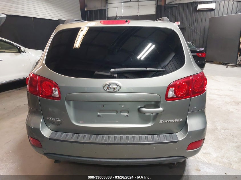 2008 Hyundai Santa Fe Gls VIN: 5NMSG13D68H227908 Lot: 39003838