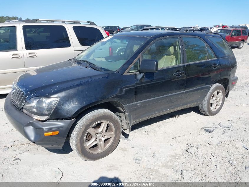 2002 Lexus Rx 300 VIN: JTJHF10U620258419 Lot: 40885511