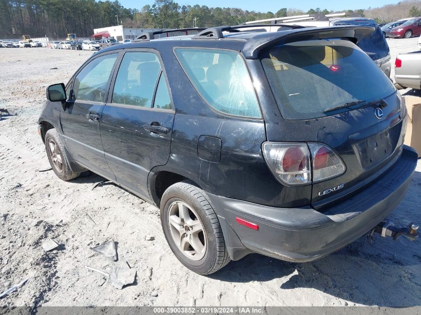 2002 Lexus Rx 300 VIN: JTJHF10U620258419 Lot: 40885511