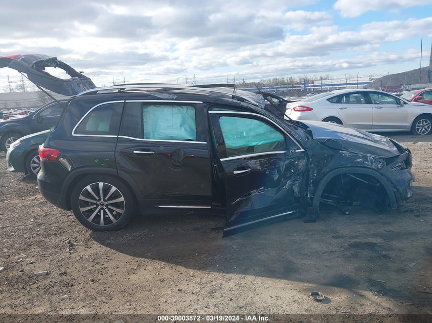 2022 MERCEDES-BENZ GLB VIN: W1N4M4HB5NW185209