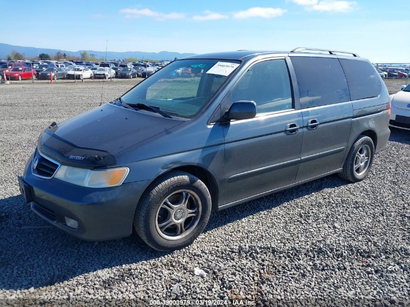 2003 Honda Odyssey Ex-L VIN: 5FNRL187X3B114583 Lot: 39003979