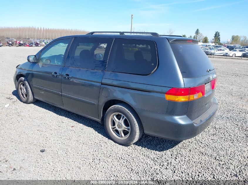 2003 Honda Odyssey Ex-L VIN: 5FNRL187X3B114583 Lot: 39003979